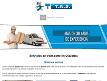 Tablet Screenshot of expreso-tas.com